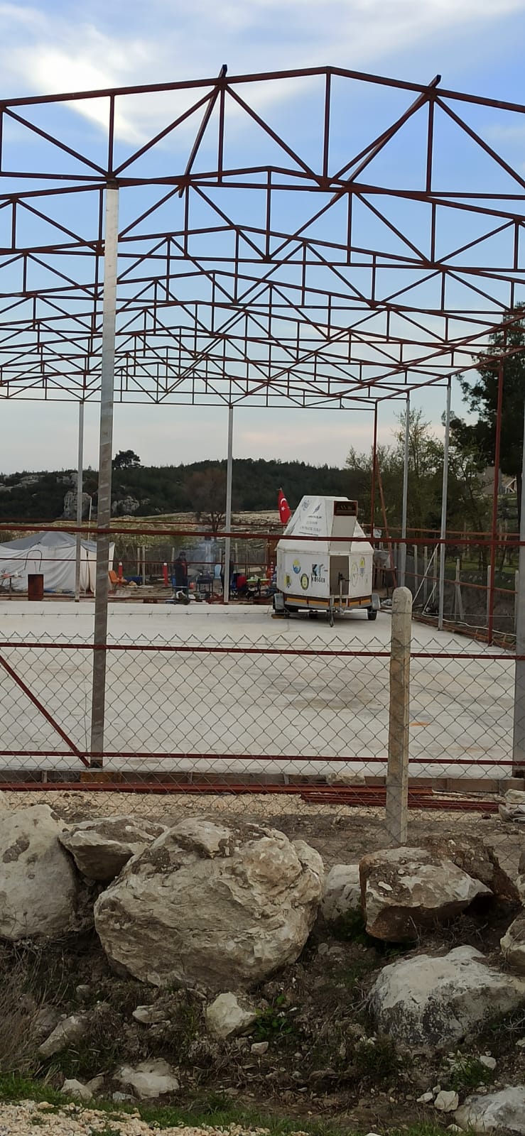 Lojistik Depo ve Hangar &Ccedil;elik &Ccedil;atı Projesi - G&ouml;rsel 10