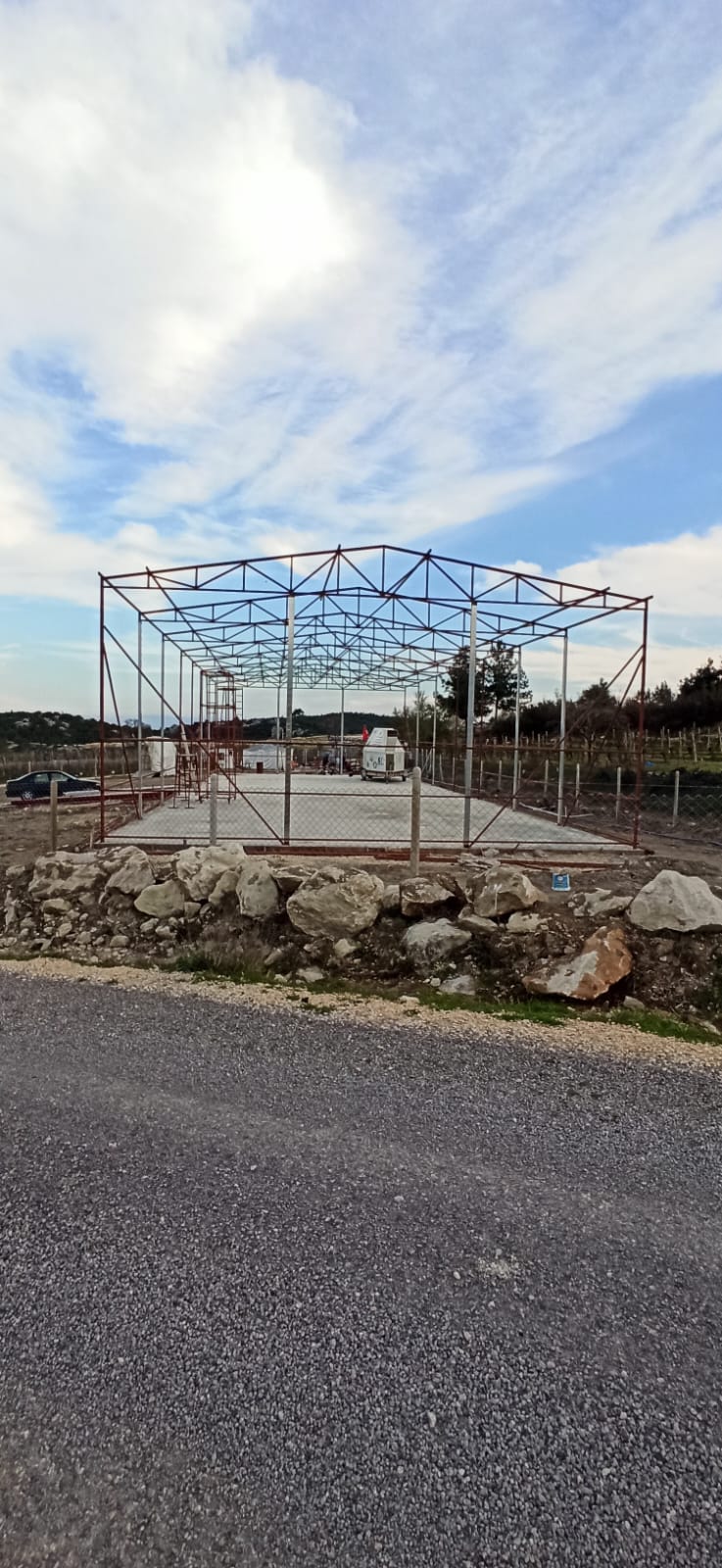Lojistik Depo ve Hangar &Ccedil;elik &Ccedil;atı Projesi - G&ouml;rsel 11