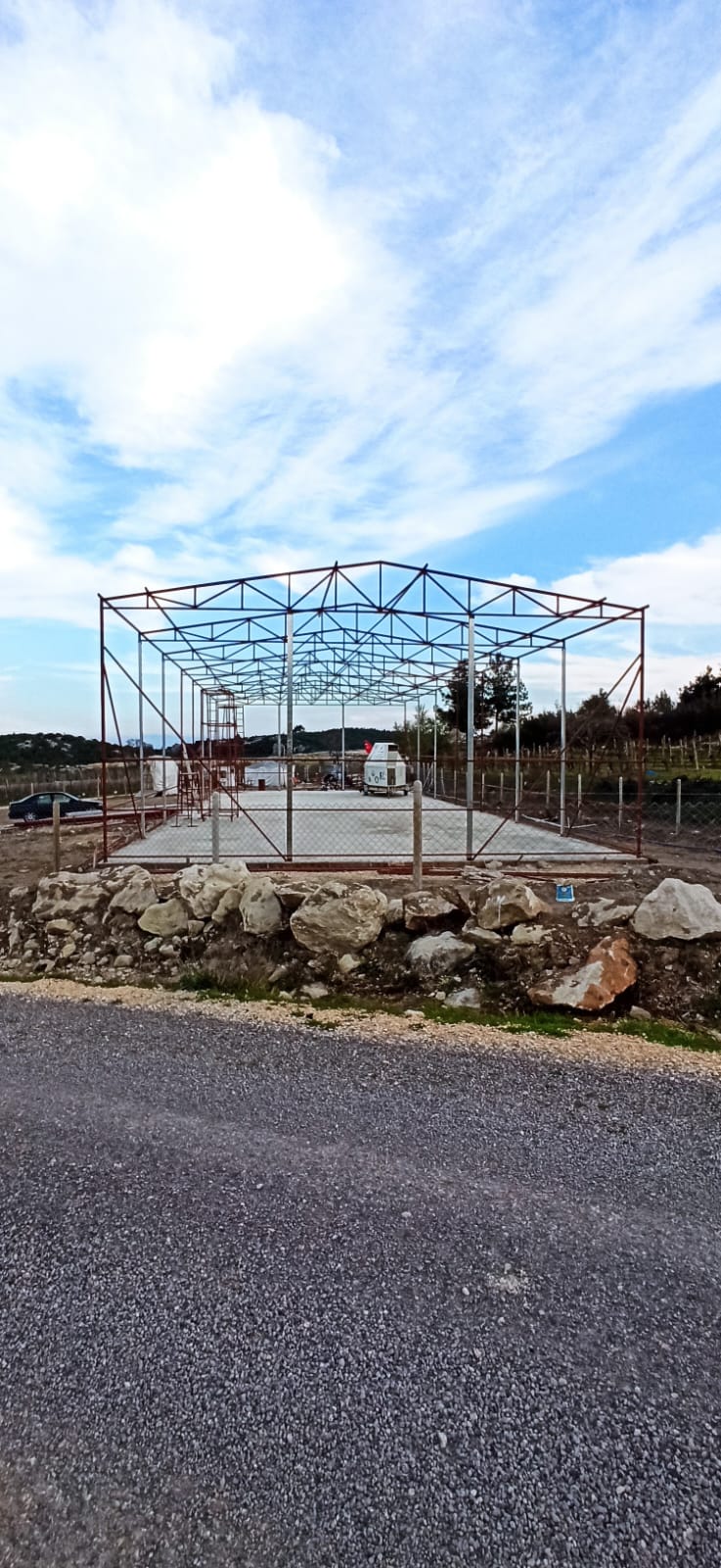 Lojistik Depo ve Hangar &Ccedil;elik &Ccedil;atı Projesi - G&ouml;rsel 13