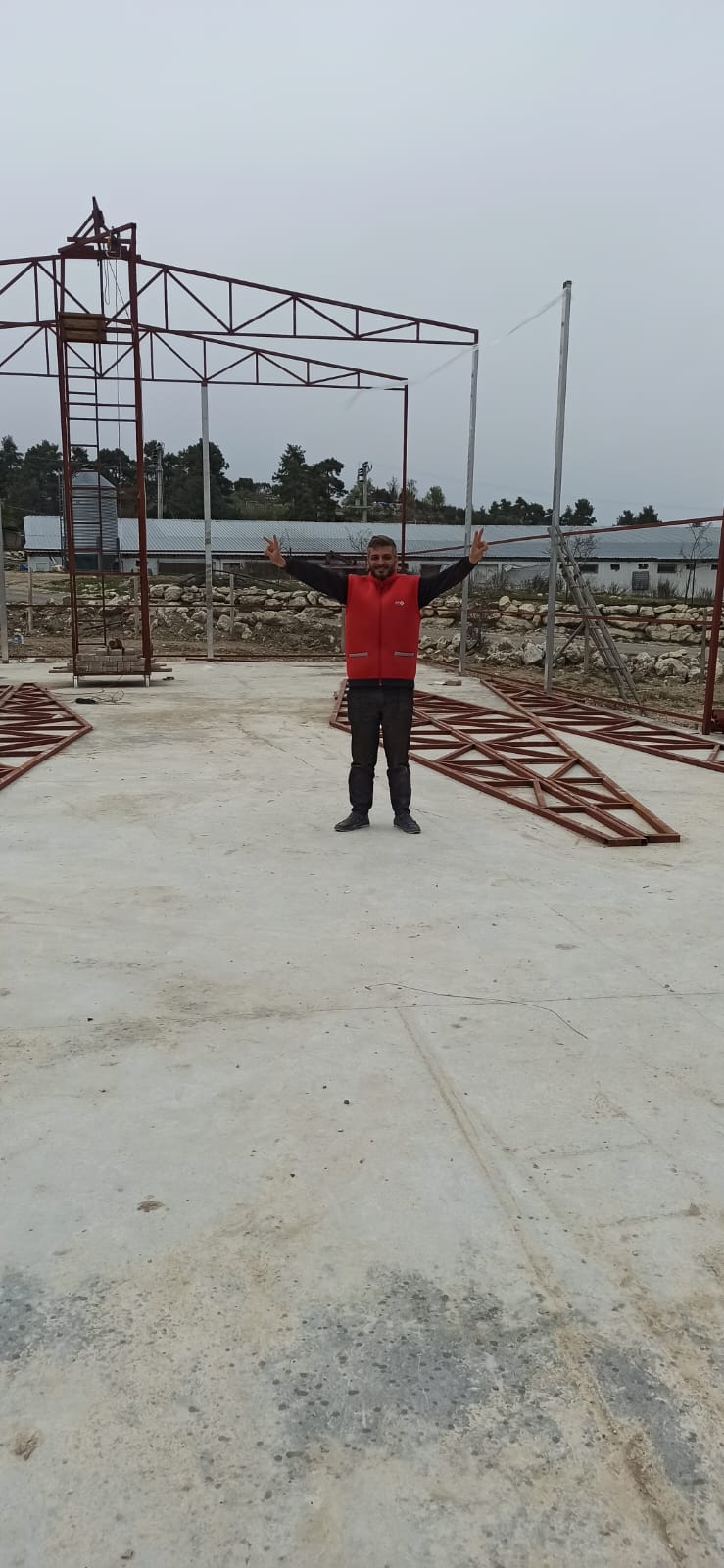 Lojistik Depo ve Hangar &Ccedil;elik &Ccedil;atı Projesi - G&ouml;rsel 21