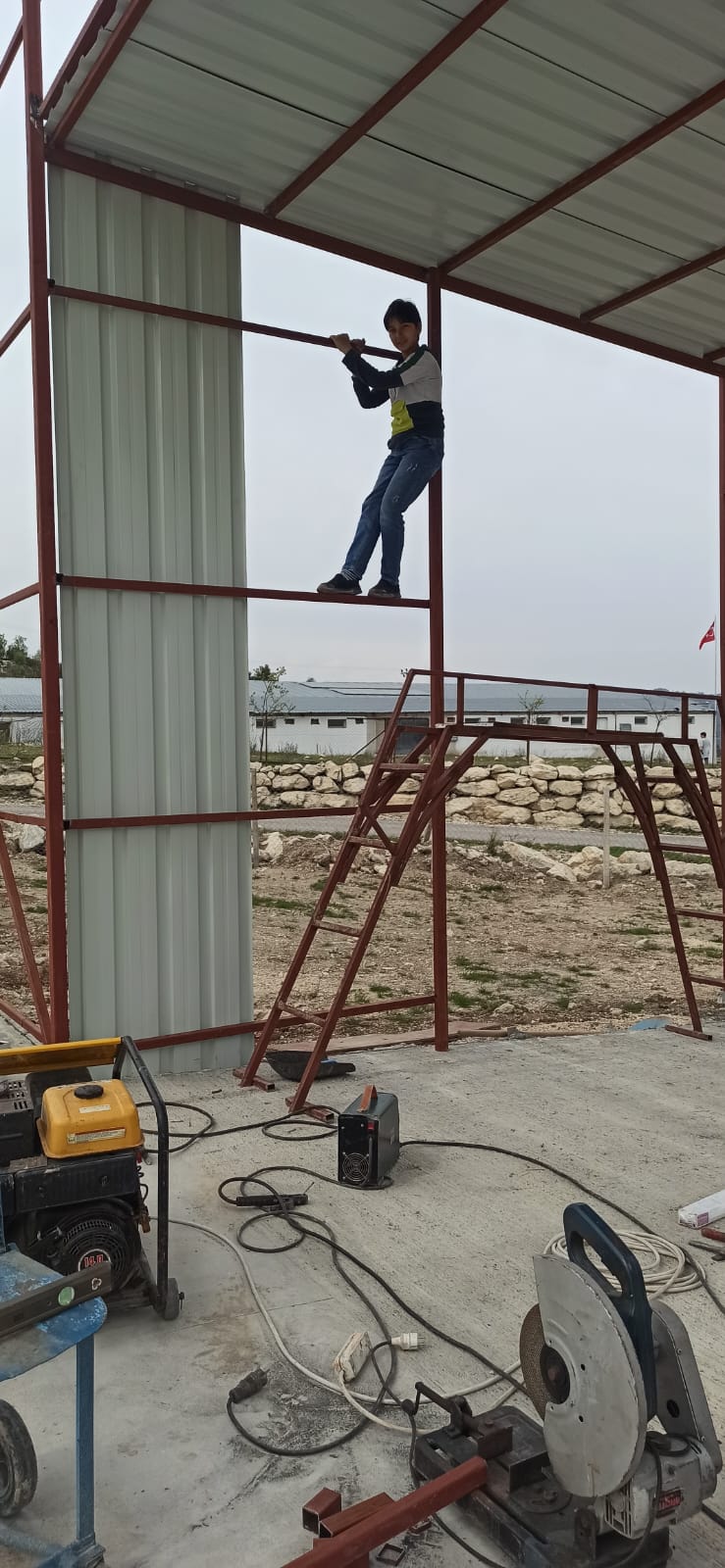 Lojistik Depo ve Hangar &Ccedil;elik &Ccedil;atı Projesi - G&ouml;rsel 3