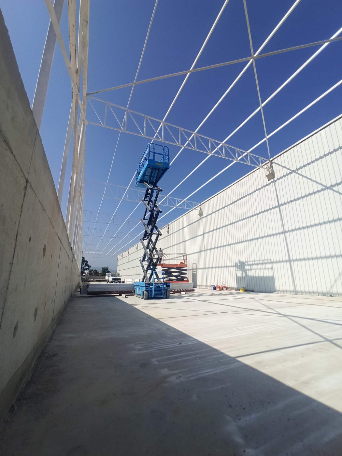 Lojistik Depo ve Hangar &Ccedil;elik &Ccedil;atı Projesi - G&ouml;rsel 7