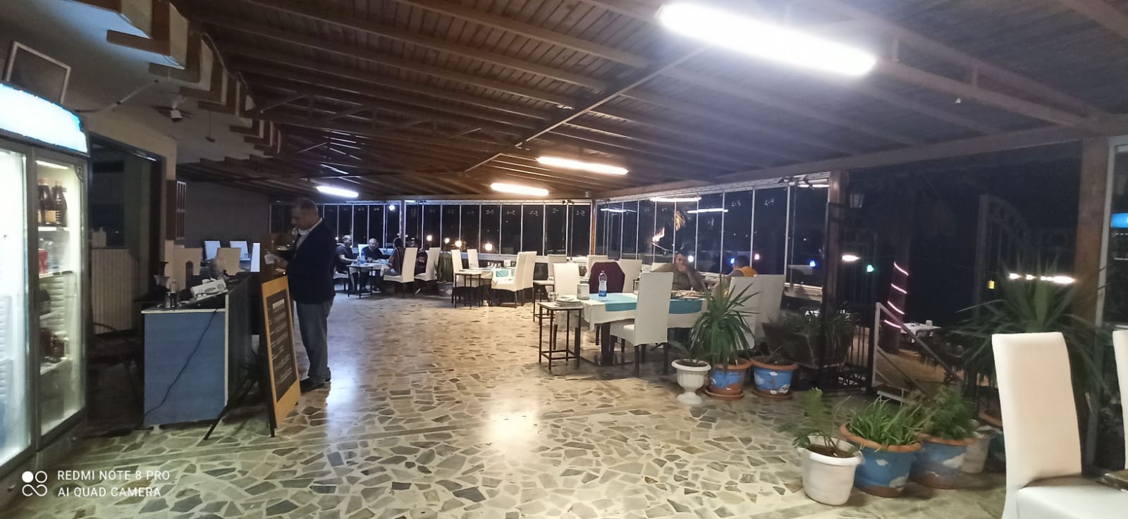 Restoran Cam &Ccedil;atılı Kış Bah&ccedil;esi Uygulaması