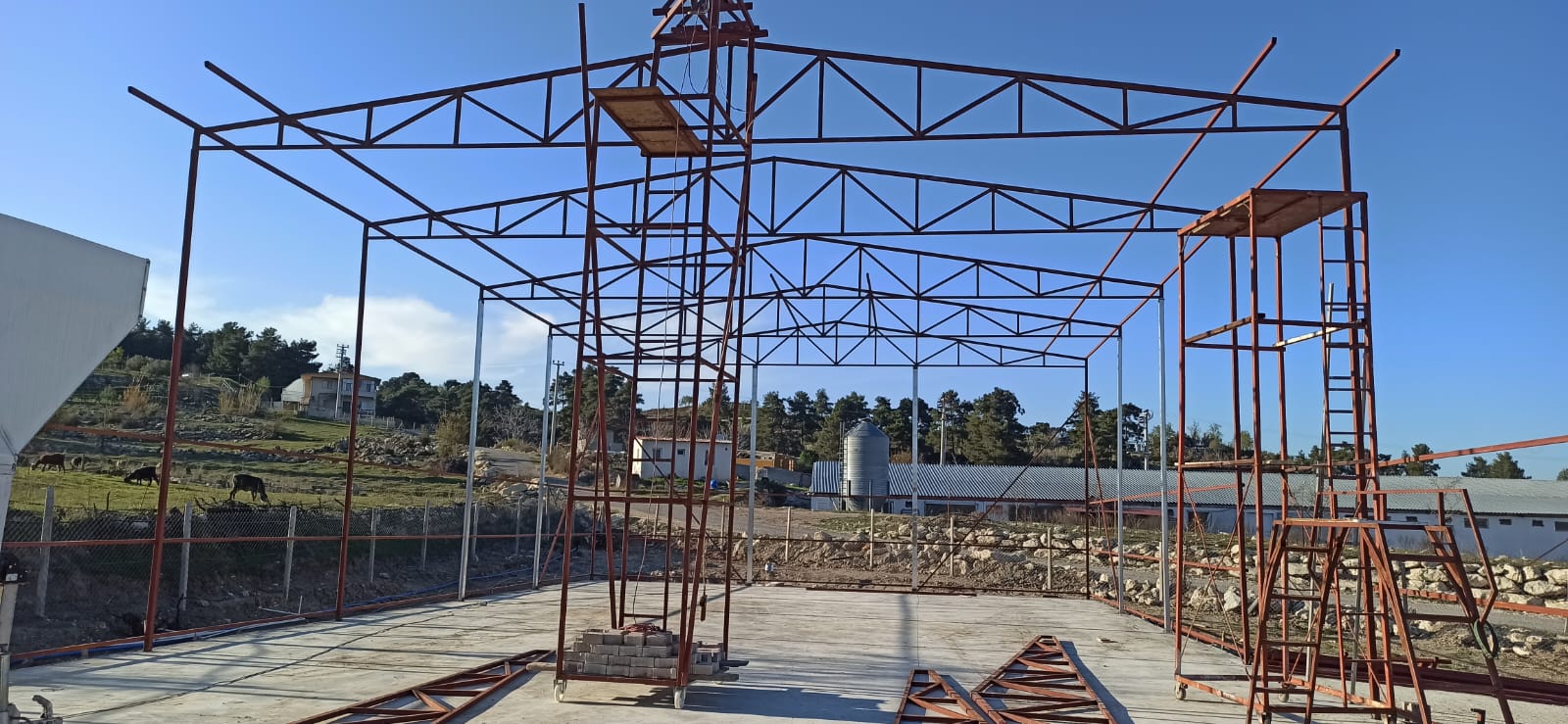 Tarımsal Yapı &Ccedil;elik Hangar İnşaatı - G&ouml;rsel 26