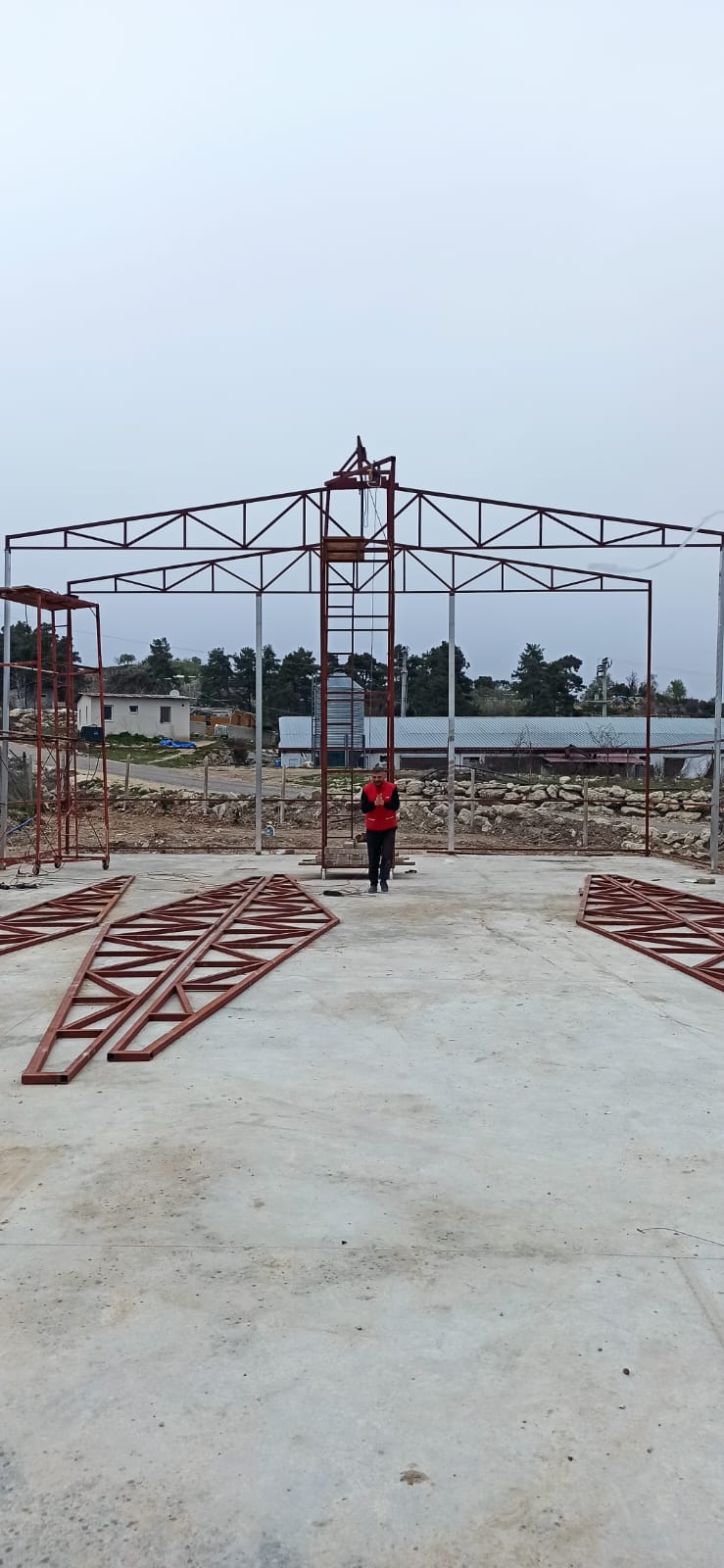 Tarımsal Yapı &Ccedil;elik Hangar İnşaatı - G&ouml;rsel 35
